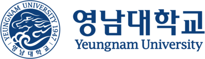 The logo of Yeungnam University